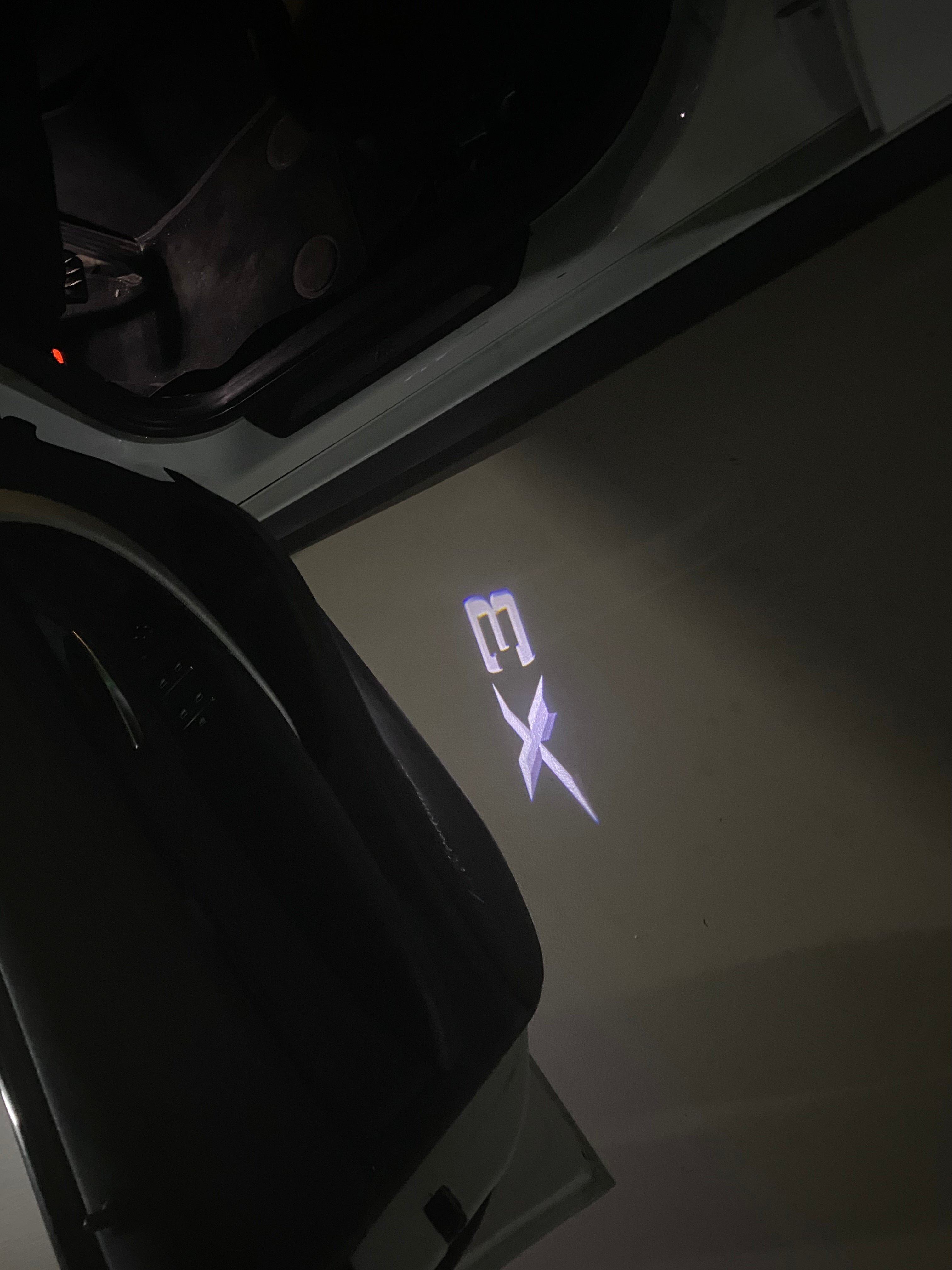 LUCES DE PROYECTOR DEL LOGOTIPO BMW M3 Nr.24 (cantidad 1 = 1 juegos / 2 luces de puerta)