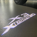 LUCES DE PROYECTOR DEL LOGOTIPO BMW M3 Nr.24 (cantidad 1 = 1 juegos / 2 luces de puerta)