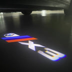 ÉCLAIRAGE DE PROJECTEUR BMW M3 LOGO Nr.24 (quantité 1 = 1 jeux / 2 feux de porte)