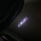 ÉCLAIRAGE DE PROJECTEUR BMW M3 LOGO Nr.24 (quantité 1 = 1 jeux / 2 feux de porte)