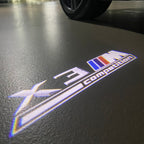 ÉCLAIRAGE DE PROJECTEUR BMW M3 LOGO Nr.24 (quantité 1 = 1 jeux / 2 feux de porte)