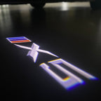 LUCES DE PROYECTOR DEL LOGOTIPO BMW M3 Nr.24 (cantidad 1 = 1 juegos / 2 luces de puerta)