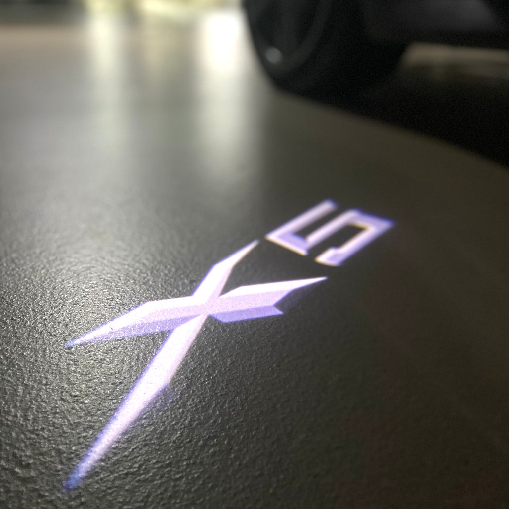 LUCES DE PROYECTOR DEL LOGOTIPO BMW M3 Nr.24 (cantidad 1 = 1 juegos / 2 luces de puerta)