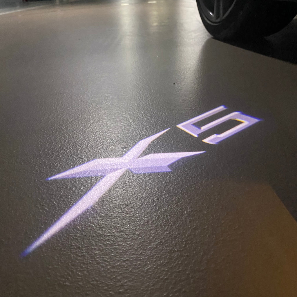 LUCES DE PROYECTOR DEL LOGOTIPO BMW M3 Nr.24 (cantidad 1 = 1 juegos / 2 luces de puerta)
