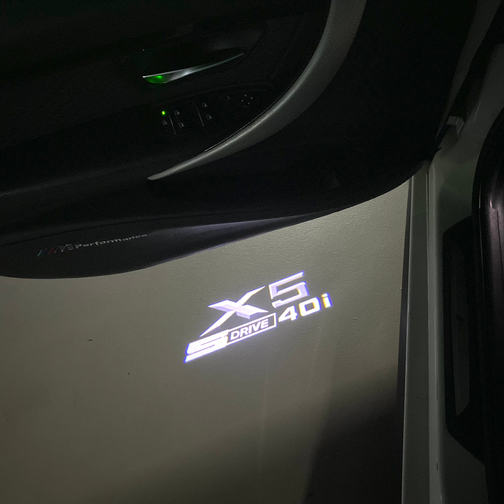 BMW M3 LOGO PROJECTOT LIGHTS Nr.24 (Menge 1 = 1 Sets/2 Türleuchten)