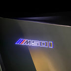 ÉCLAIRAGE DE PROJECTEUR BMW M3 LOGO Nr.24 (quantité 1 = 1 jeux / 2 feux de porte)