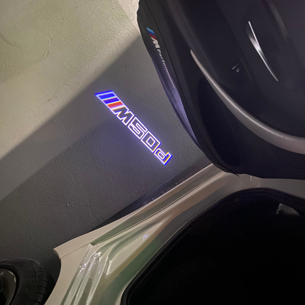 BMW M3 LOGO PROJECTOT LIGHTS Nr.24 (quantità 1 = 1 set/2 luci porta)