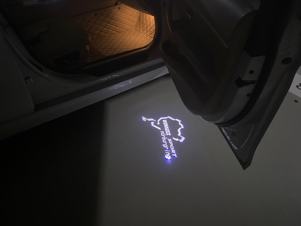 ABT LOGO PROJECROTR LIGHTS Nr.123 (Menge 1 = 2 Logo Film & 2 Türlichter)
