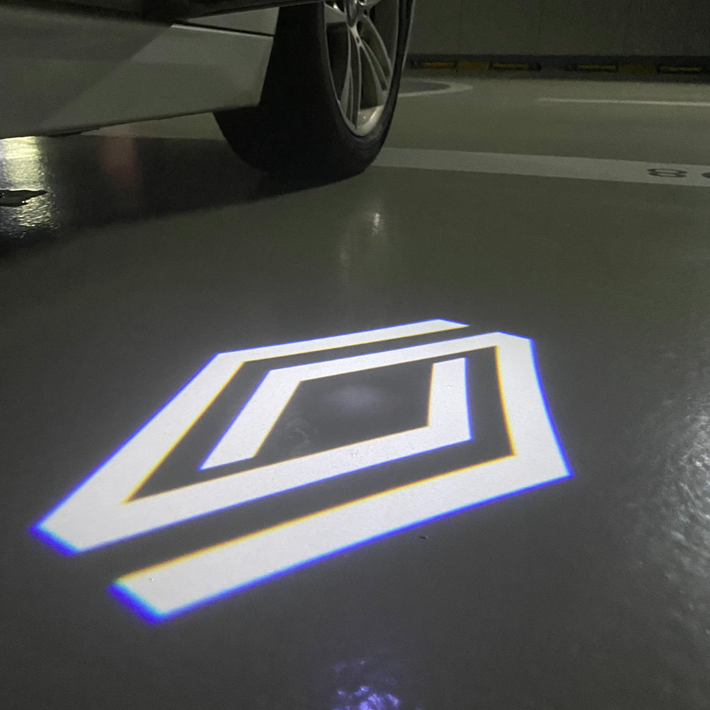 ABT LOGO PROJECROTR LIGHTS Nr.123 (quantité 1 = 2 Film Logo & 2 lumières de porte)