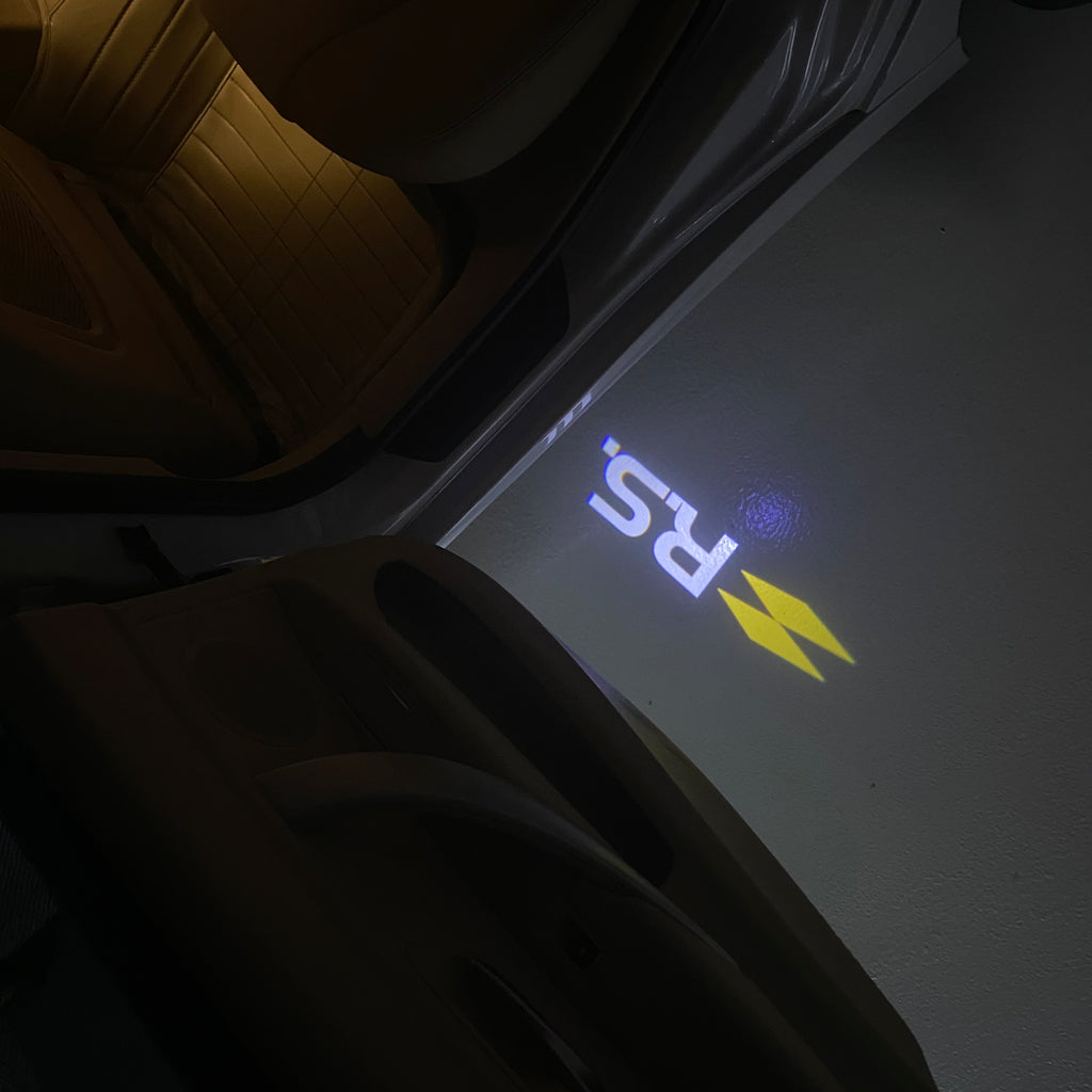 ABT LOGO PROJECROTR LIGHTS Nr.123 (Menge 1 = 2 Logo Film & 2 Türlichter)