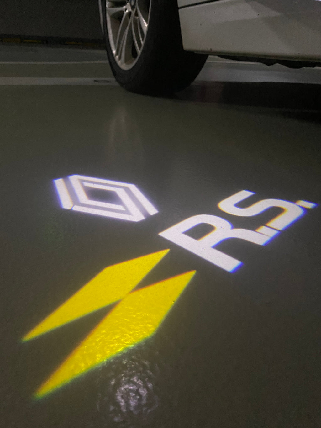 ABT LOGO PROJECROTR LIGHTS Nr.123 (quantité 1 = 2 Film Logo & 2 lumières de porte)