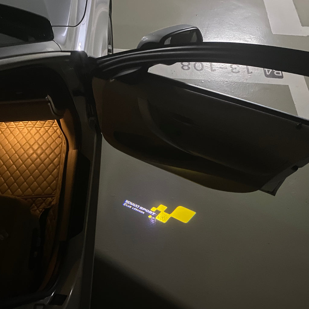 ABT LOGO PROJECROTR LIGHTS Nr.123 (Menge 1 = 2 Logo Film & 2 Türlichter)