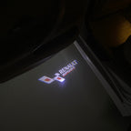 LUCES ABT LOGO PROJECROTR Nr.123 (cantidad 1 = 2 película con logotipo y 2 luces de puerta)