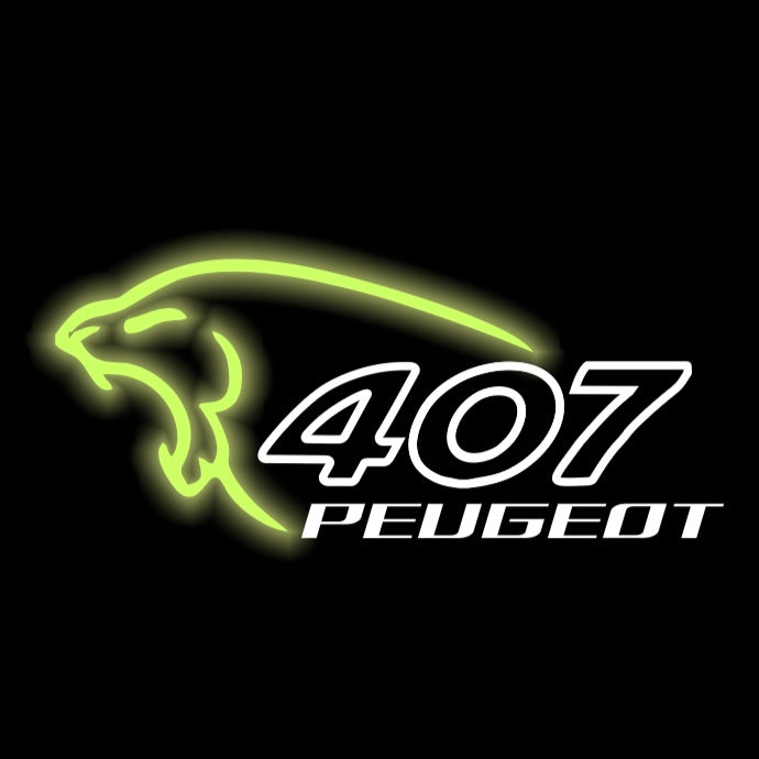 BMW M3 LOGO PROJECTOR LIGHTS Nr.24 (الكمية 1 = 1 مجموعة / 2 أضواء باب)