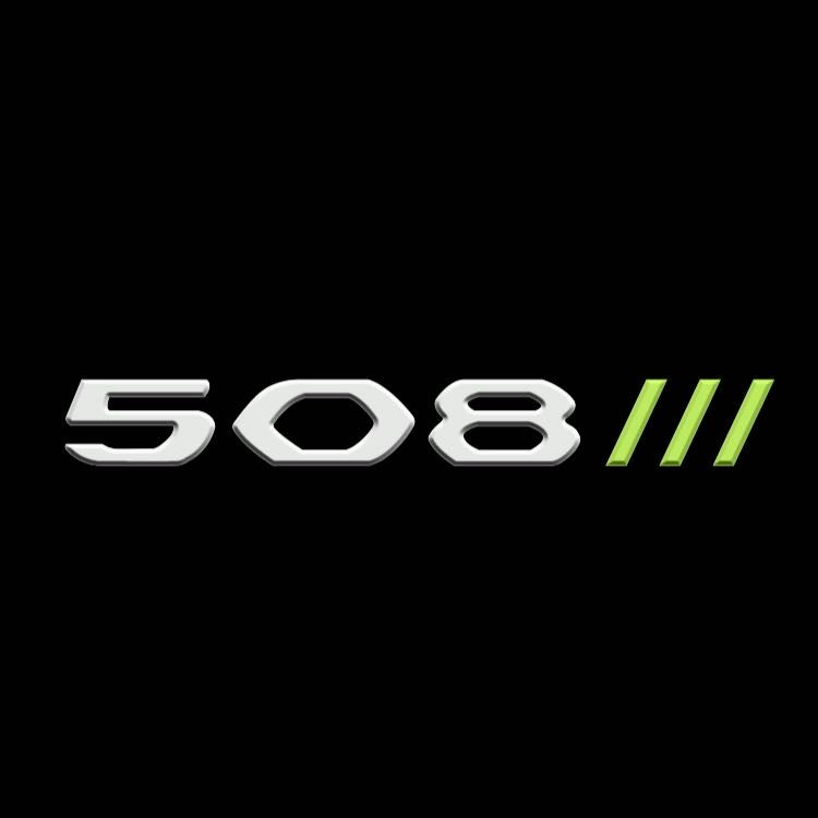 ÉCLAIRAGE DE PROJECTEUR BMW M3 LOGO Nr.24 (quantité 1 = 1 jeux / 2 feux de porte)