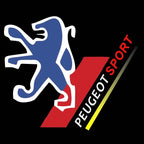 ÉCLAIRAGE DE PROJECTEUR BMW M3 LOGO Nr.24 (quantité 1 = 1 jeux / 2 feux de porte)