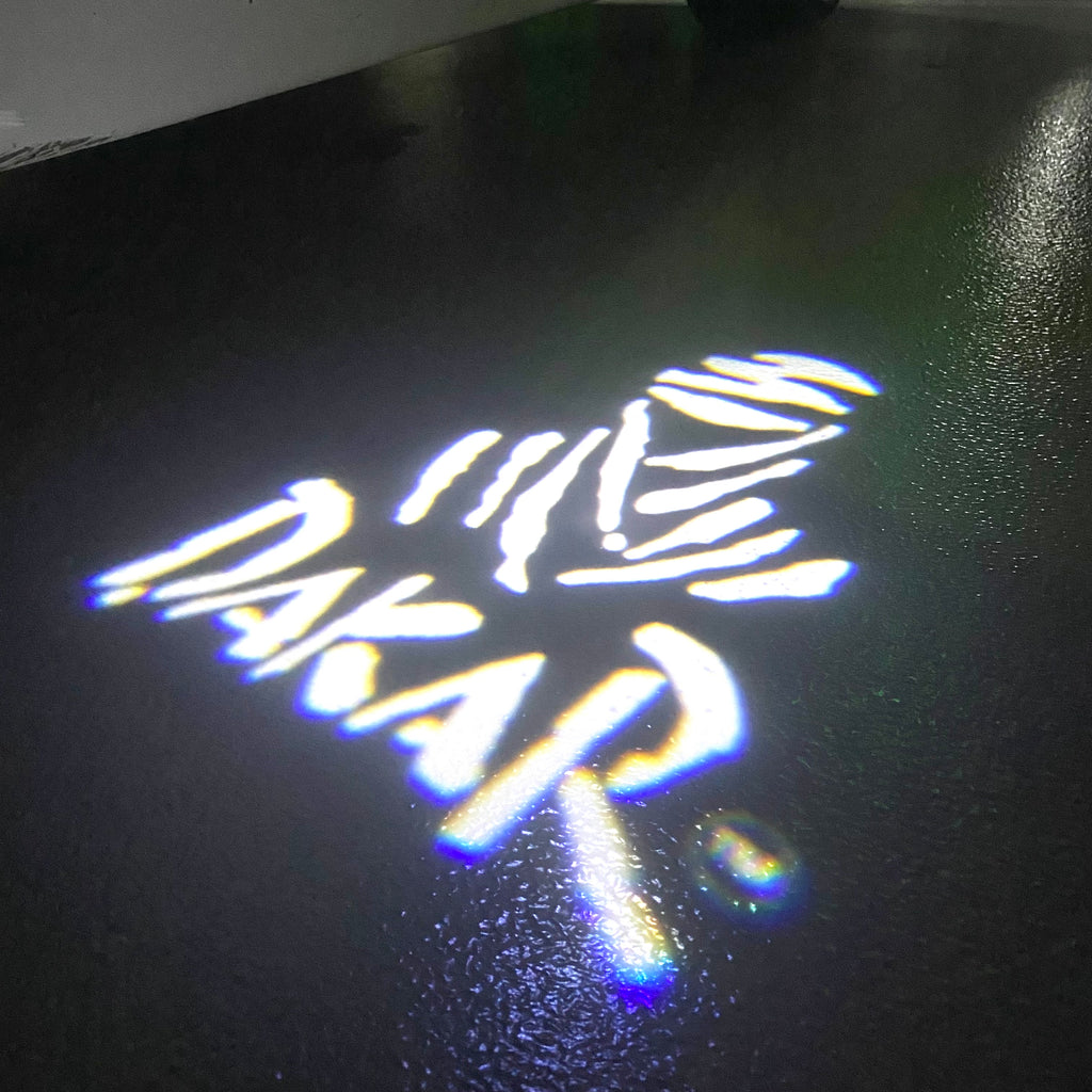 DAKAR Logo Nr. 108 (quantité 1 = 2 Logo Films /2 feux de porte)