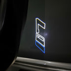 ÉCLAIRAGE DE PROJECTEUR BMW M3 LOGO Nr.24 (quantité 1 = 1 jeux / 2 feux de porte)