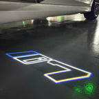 ÉCLAIRAGE DE PROJECTEUR BMW M3 LOGO Nr.24 (quantité 1 = 1 jeux / 2 feux de porte)