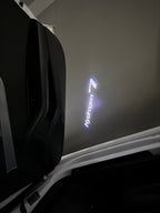 ÉCLAIRAGE DE PROJECTEUR BMW M3 LOGO Nr.24 (quantité 1 = 1 jeux / 2 feux de porte)