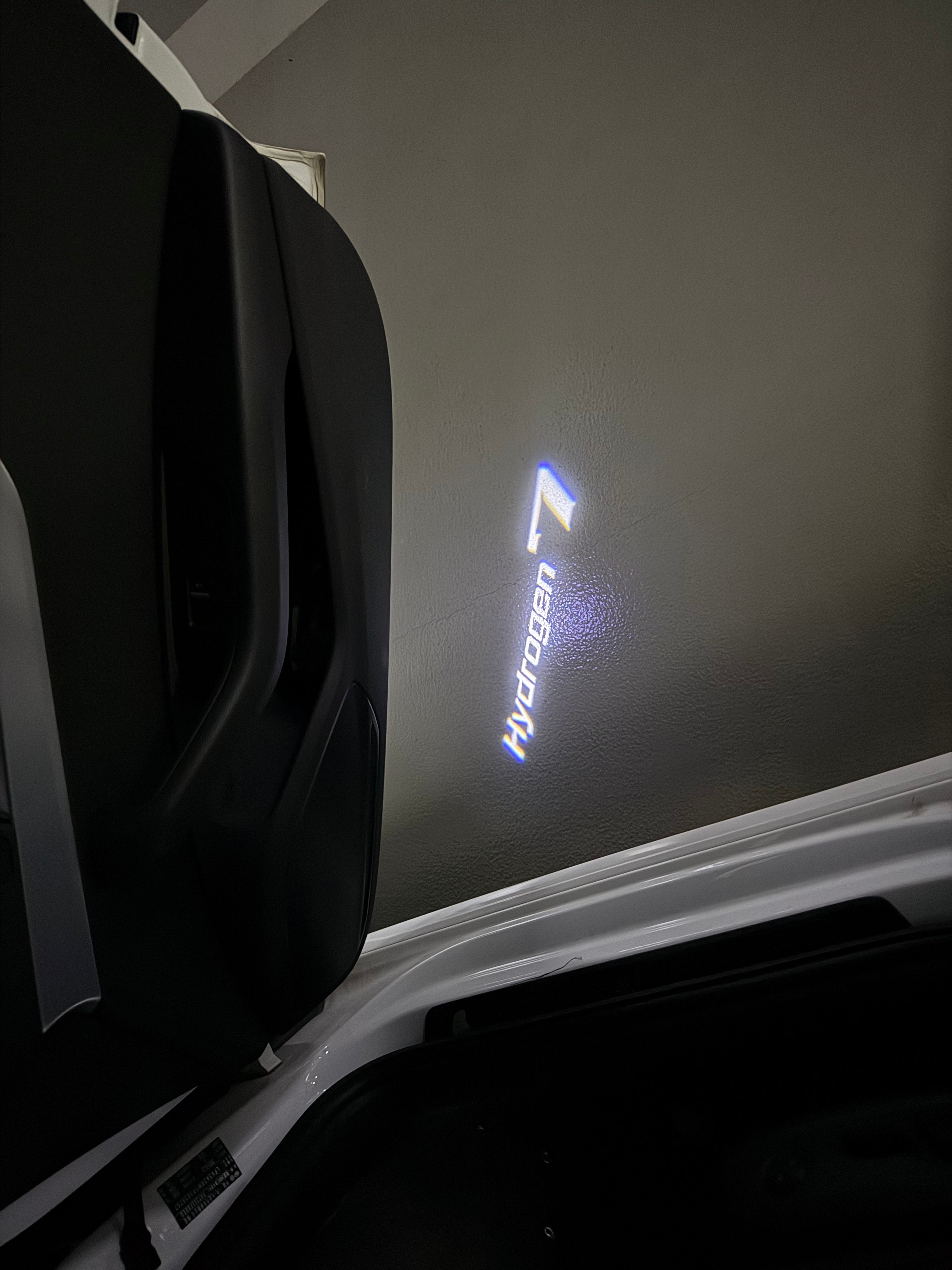 LUCES DE PROYECTOR DEL LOGOTIPO BMW M3 Nr.24 (cantidad 1 = 1 juegos / 2 luces de puerta)