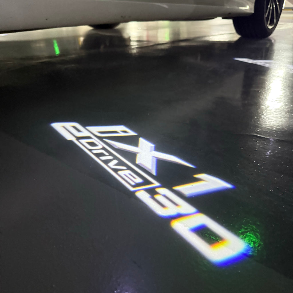 ÉCLAIRAGE DE PROJECTEUR BMW M3 LOGO Nr.24 (quantité 1 = 1 jeux / 2 feux de porte)