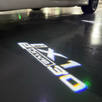 ÉCLAIRAGE DE PROJECTEUR BMW M3 LOGO Nr.24 (quantité 1 = 1 jeux / 2 feux de porte)