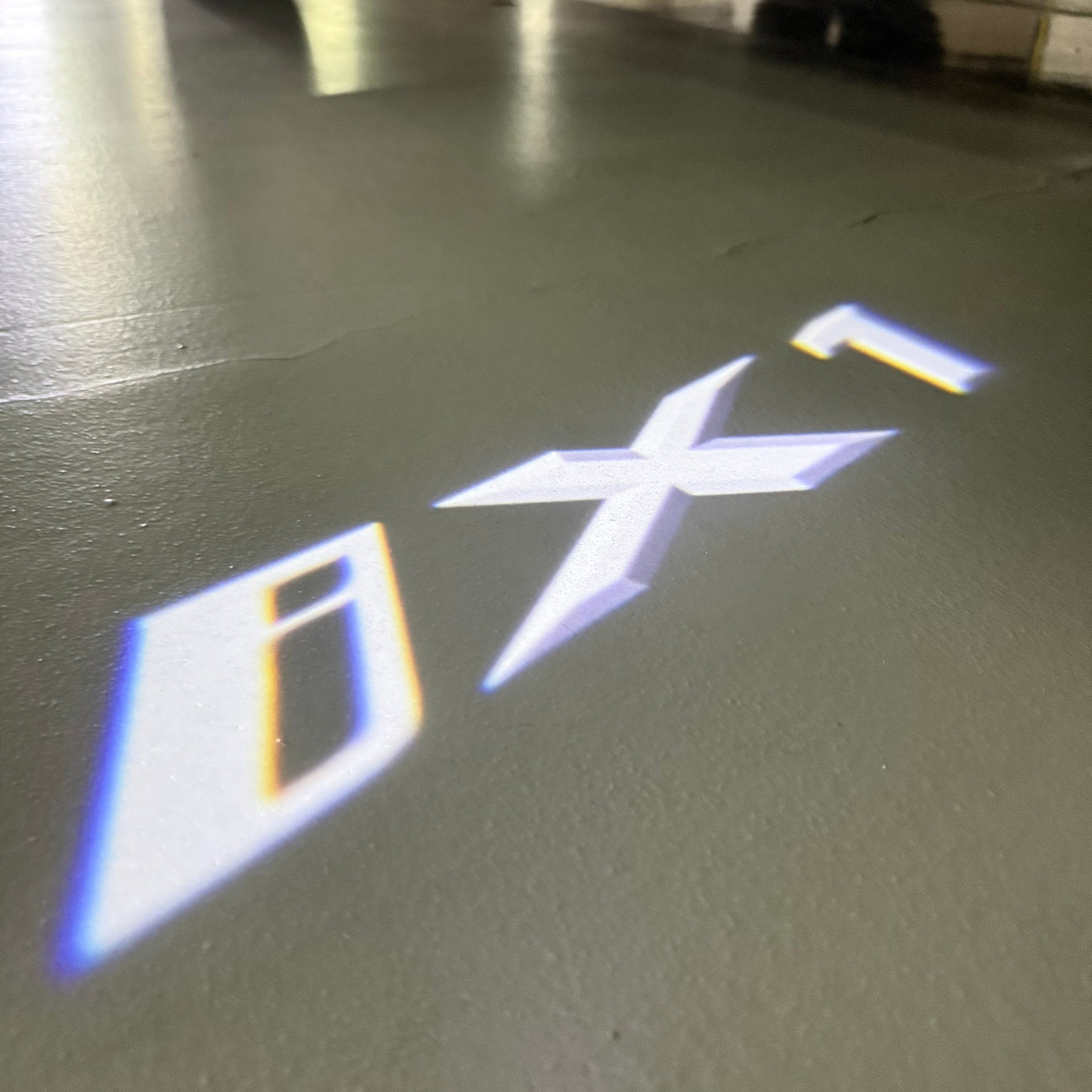 LUCES DE PROYECTOR DEL LOGOTIPO BMW M3 Nr.24 (cantidad 1 = 1 juegos / 2 luces de puerta)