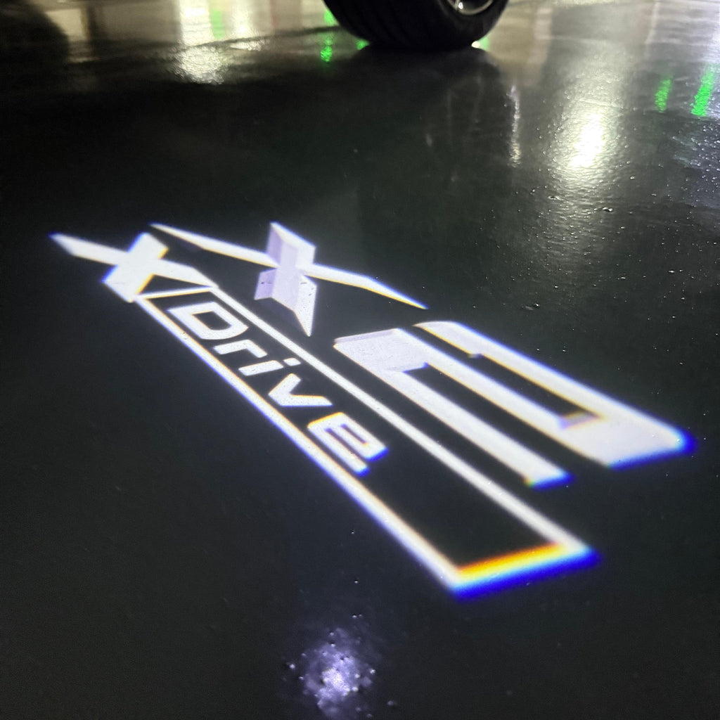 LUCES DE PROYECTOR DEL LOGOTIPO BMW M3 Nr.24 (cantidad 1 = 1 juegos / 2 luces de puerta)