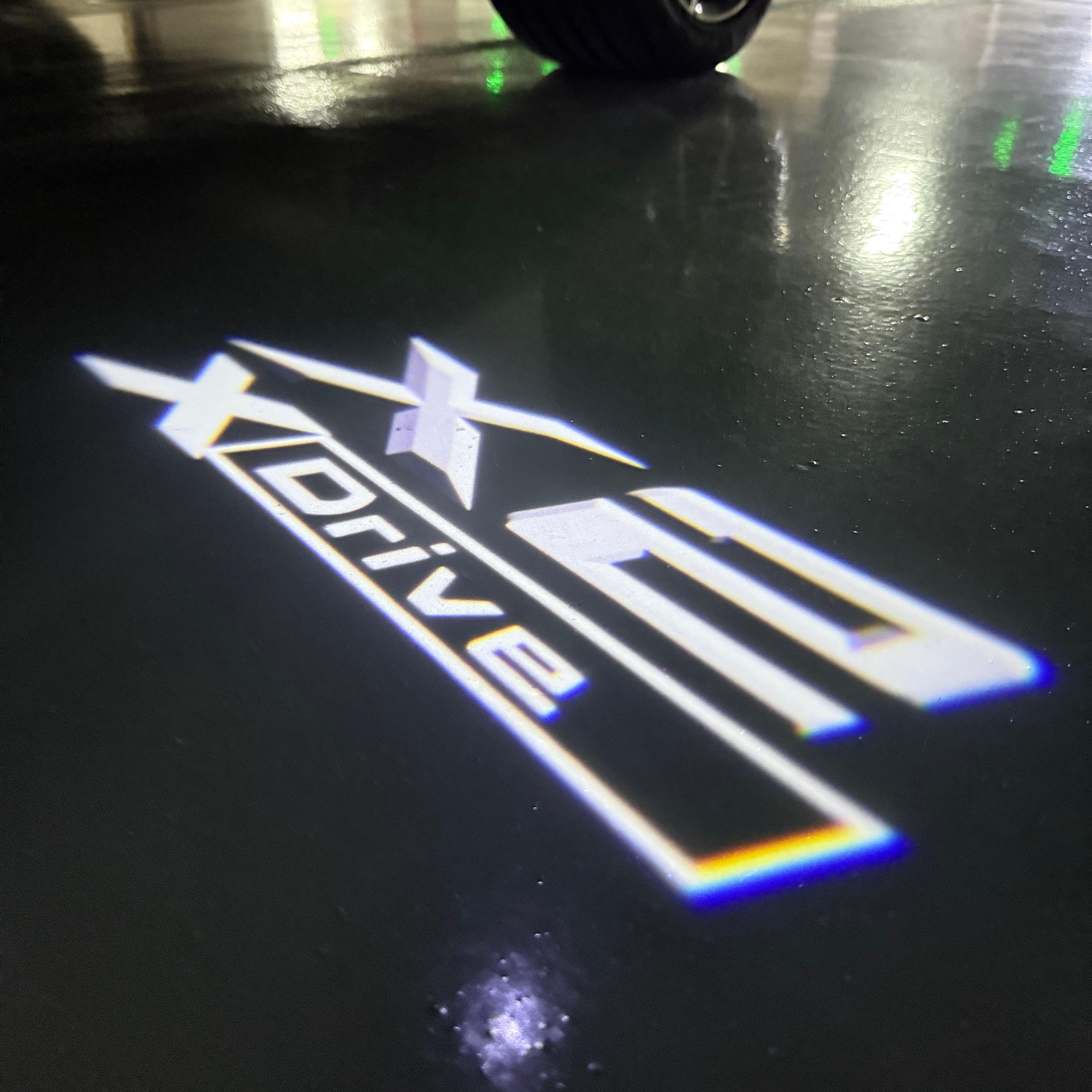 LUCES DE PROYECTOR DEL LOGOTIPO BMW M3 Nr.24 (cantidad 1 = 1 juegos / 2 luces de puerta)