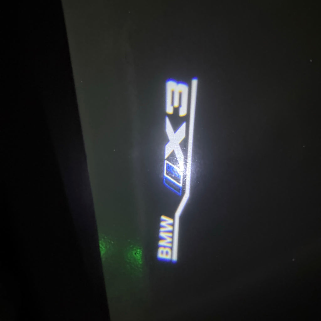 ÉCLAIRAGE DE PROJECTEUR BMW M3 LOGO Nr.24 (quantité 1 = 1 jeux / 2 feux de porte)