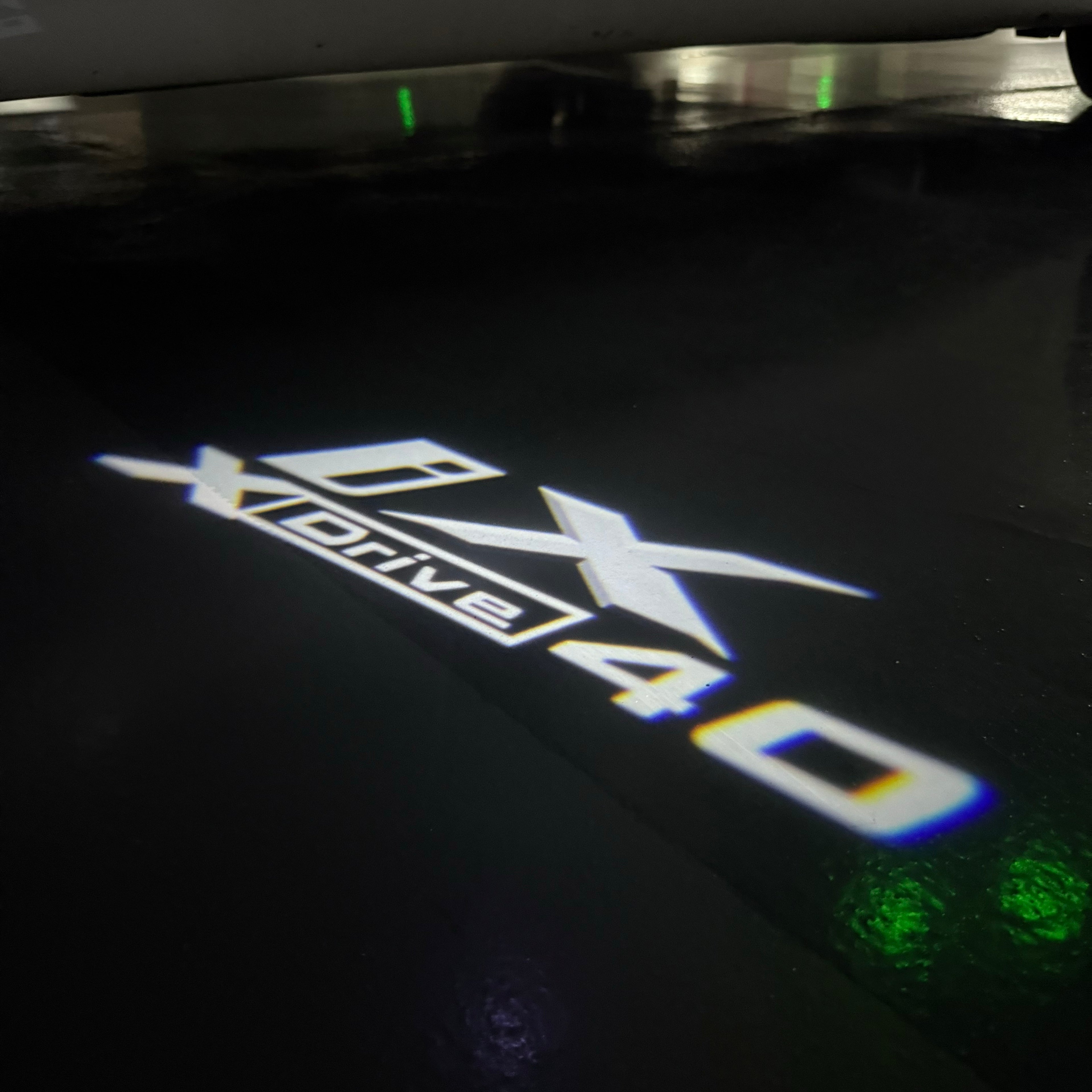 LUCES DE PROYECTOR DEL LOGOTIPO BMW M3 Nr.24 (cantidad 1 = 1 juegos / 2 luces de puerta)