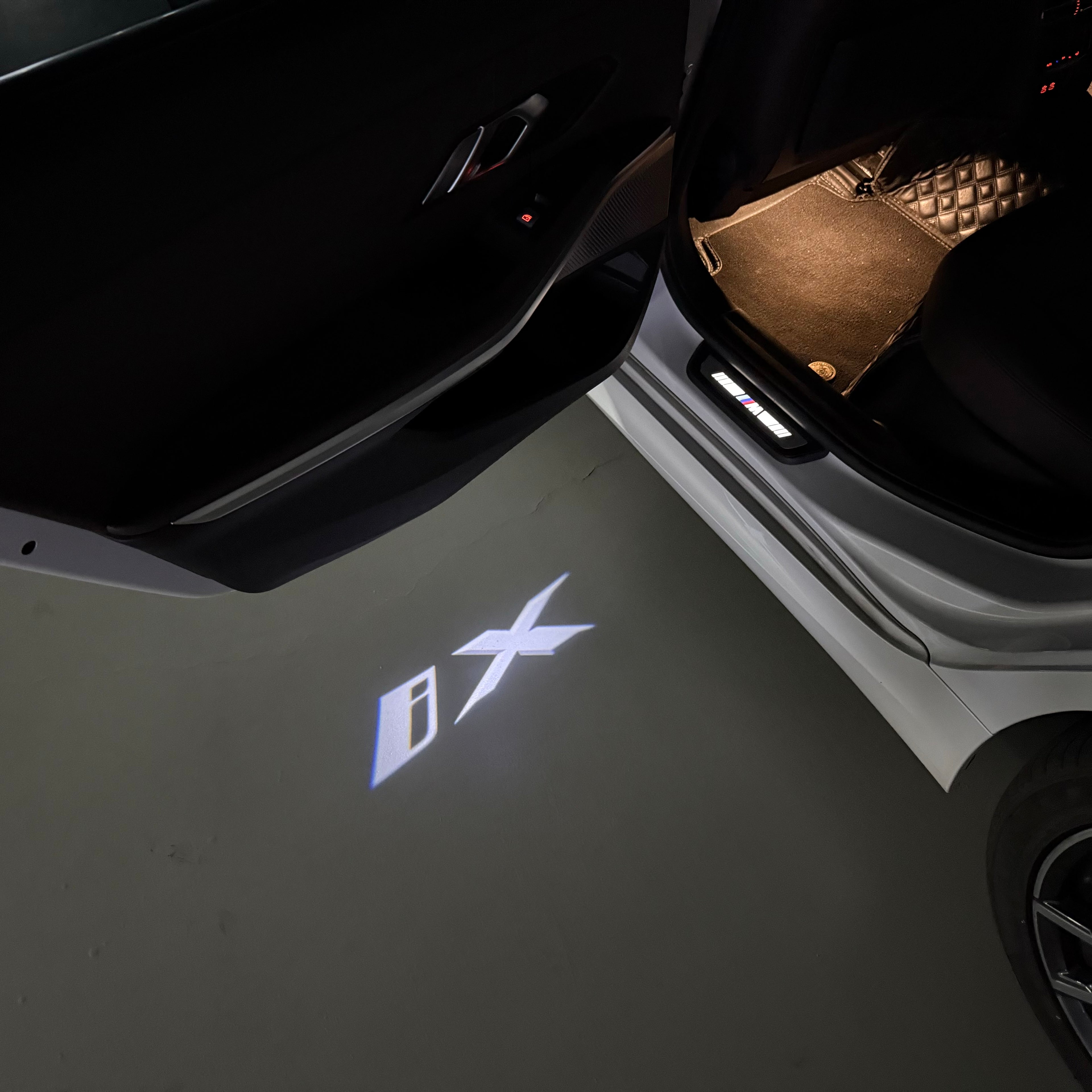 LUCES DE PROYECTOR DEL LOGOTIPO BMW M3 Nr.24 (cantidad 1 = 1 juegos / 2 luces de puerta)