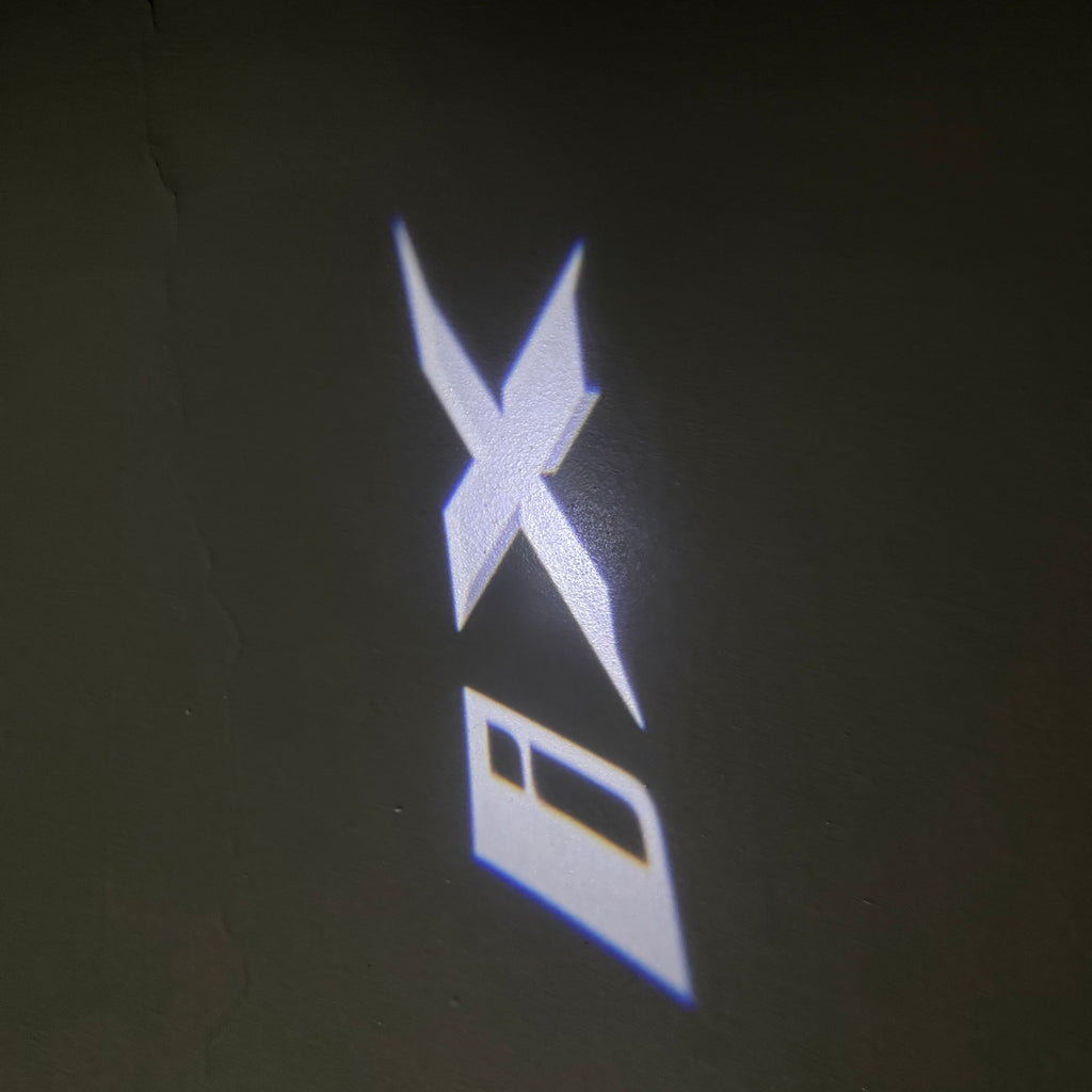 ÉCLAIRAGE DE PROJECTEUR BMW M3 LOGO Nr.24 (quantité 1 = 1 jeux / 2 feux de porte)