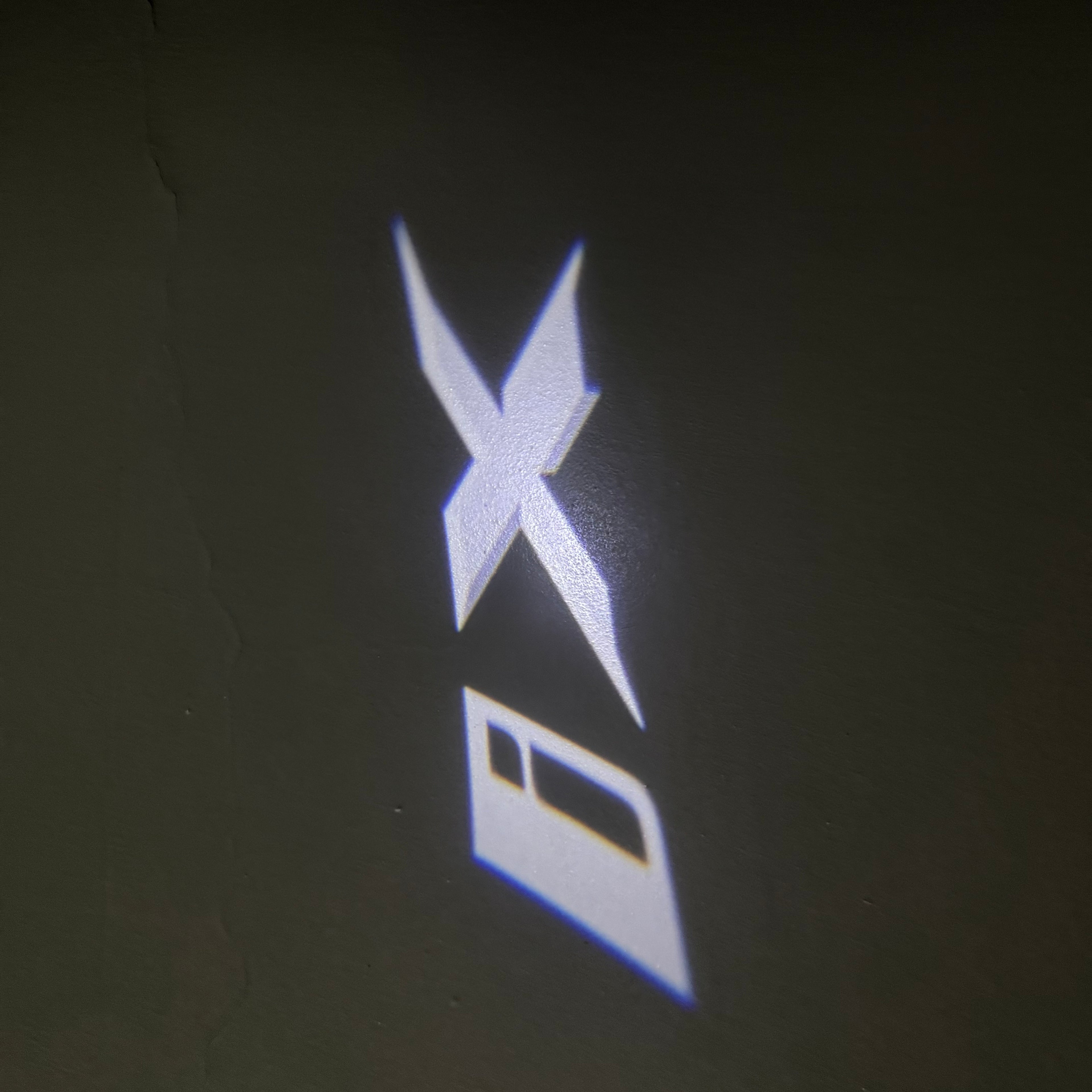 LUCES DE PROYECTOR DEL LOGOTIPO BMW M3 Nr.24 (cantidad 1 = 1 juegos / 2 luces de puerta)