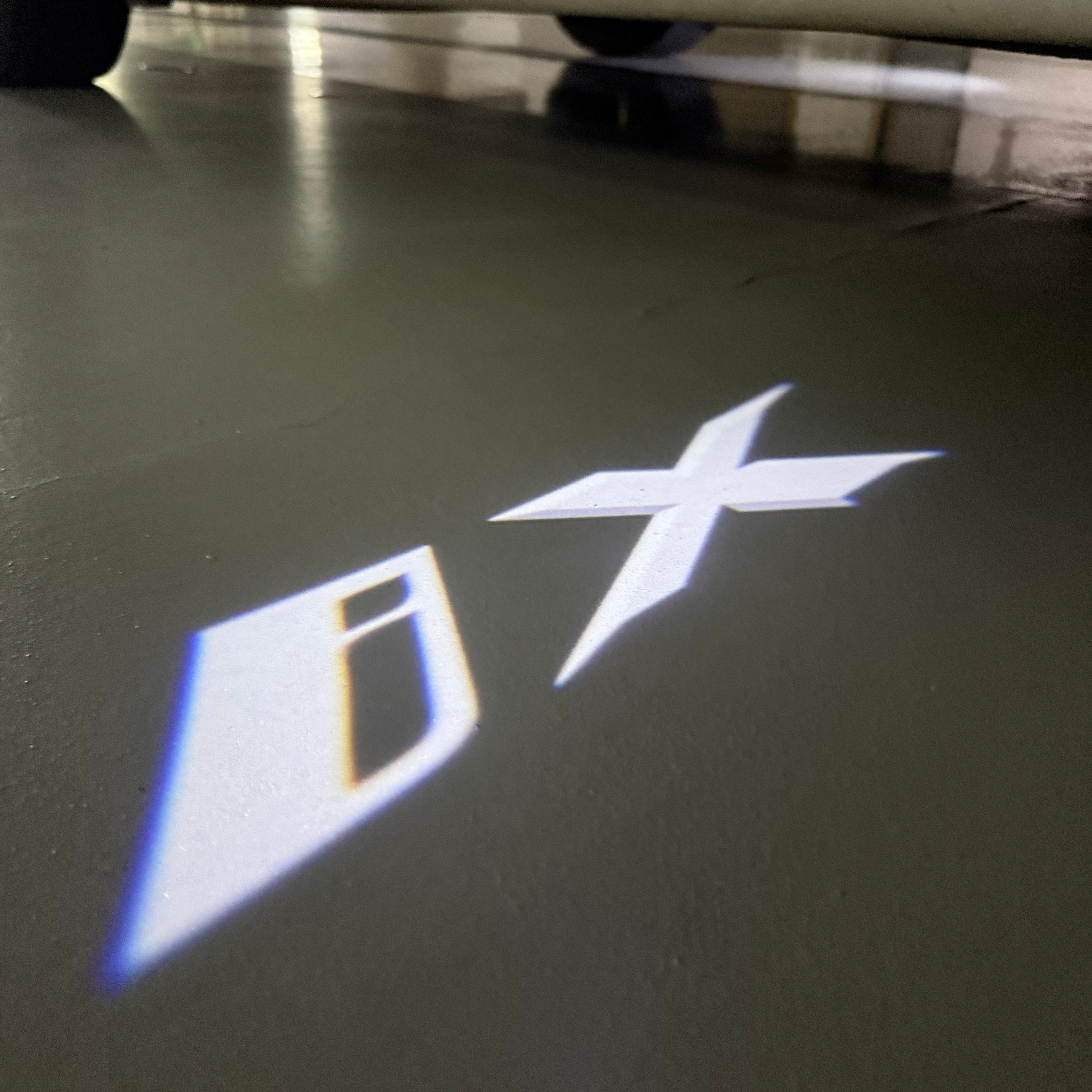 LUCES DE PROYECTOR DEL LOGOTIPO BMW M3 Nr.24 (cantidad 1 = 1 juegos / 2 luces de puerta)