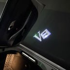 ÉCLAIRAGE DE PROJECTEUR BMW M3 LOGO Nr.24 (quantité 1 = 1 jeux / 2 feux de porte)