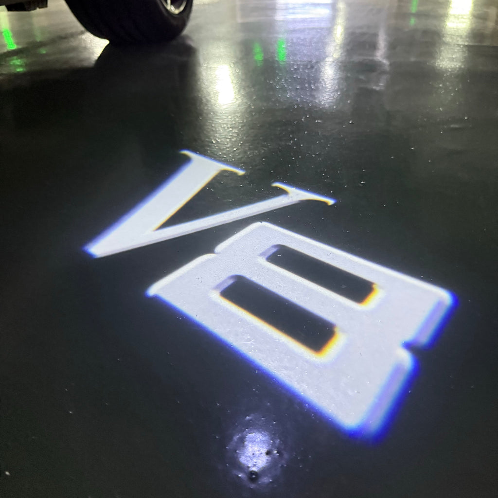 ÉCLAIRAGE DE PROJECTEUR BMW M3 LOGO Nr.24 (quantité 1 = 1 jeux / 2 feux de porte)