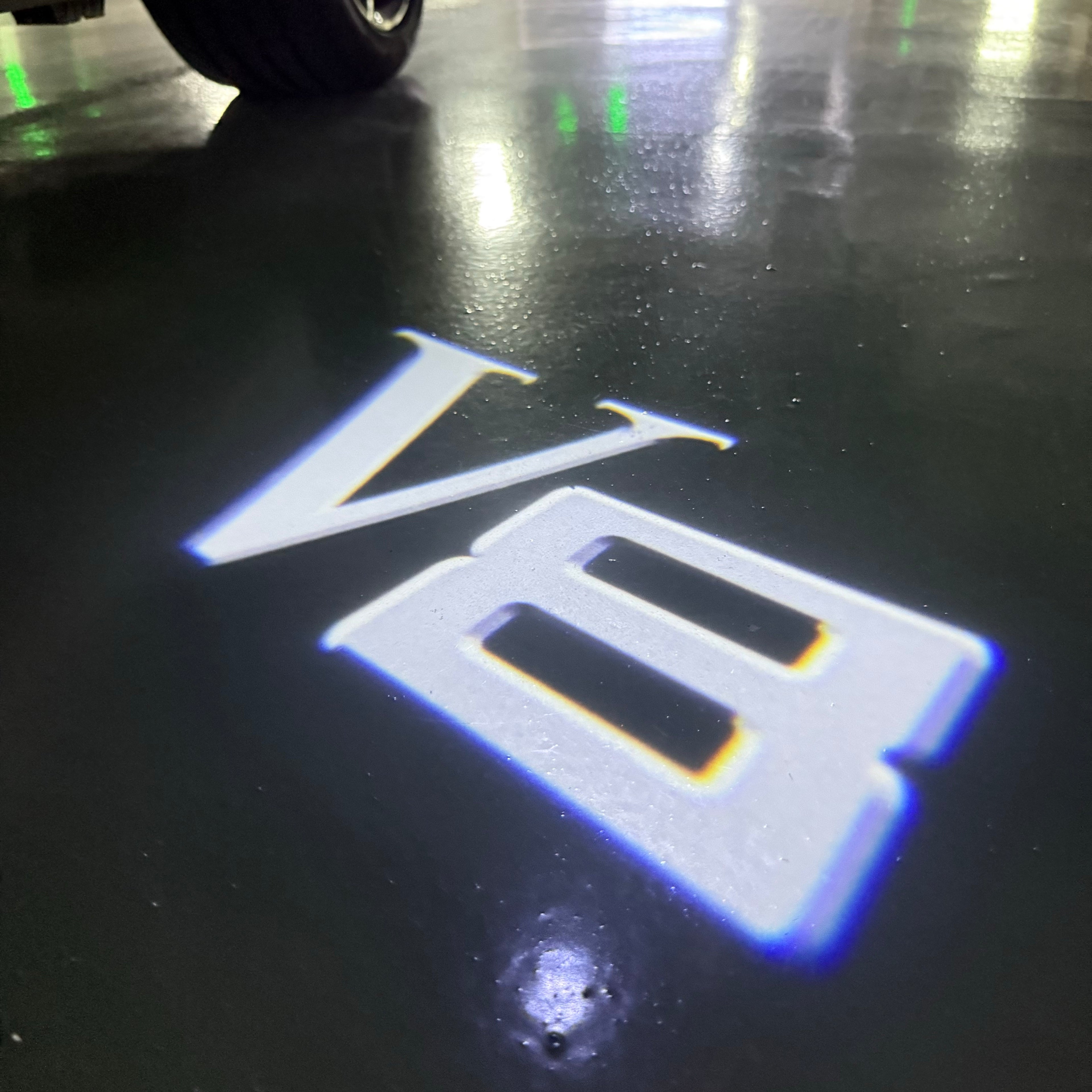 LUCES DE PROYECTOR DEL LOGOTIPO BMW M3 Nr.24 (cantidad 1 = 1 juegos / 2 luces de puerta)