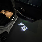 LUCES DE PROYECTOR DEL LOGOTIPO BMW M3 Nr.24 (cantidad 1 = 1 juegos / 2 luces de puerta)