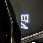 LUCES DE PROYECTOR DEL LOGOTIPO BMW M3 Nr.24 (cantidad 1 = 1 juegos / 2 luces de puerta)