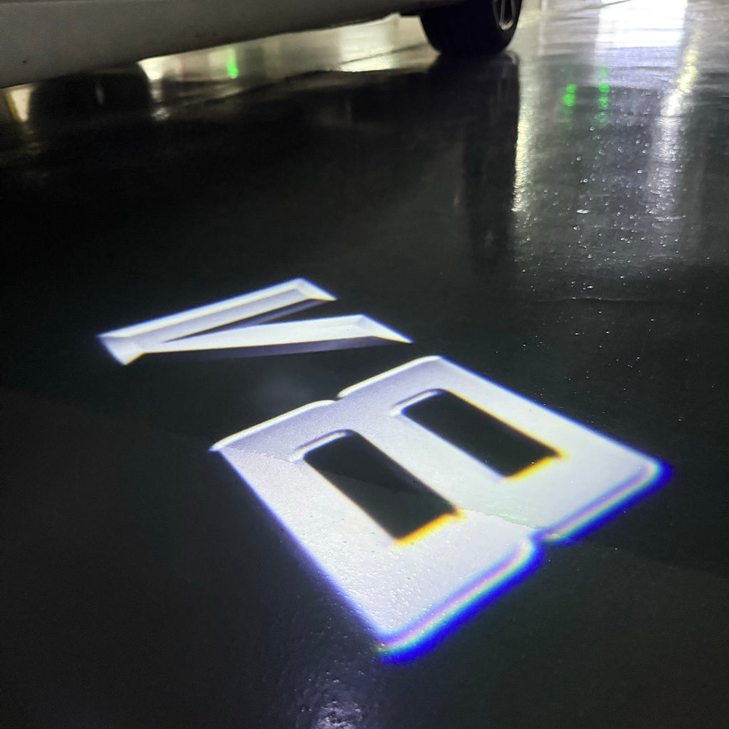 LUCES DE PROYECTOR DEL LOGOTIPO BMW M3 Nr.24 (cantidad 1 = 1 juegos / 2 luces de puerta)