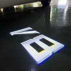 LUCES DE PROYECTOR DEL LOGOTIPO BMW M3 Nr.24 (cantidad 1 = 1 juegos / 2 luces de puerta)