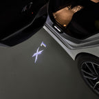 ÉCLAIRAGE DE PROJECTEUR BMW M3 LOGO Nr.24 (quantité 1 = 1 jeux / 2 feux de porte)