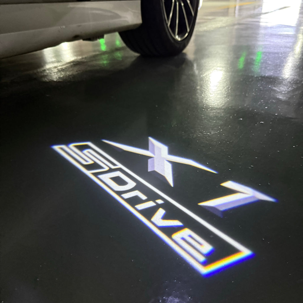 ÉCLAIRAGE DE PROJECTEUR BMW M3 LOGO Nr.24 (quantité 1 = 1 jeux / 2 feux de porte)