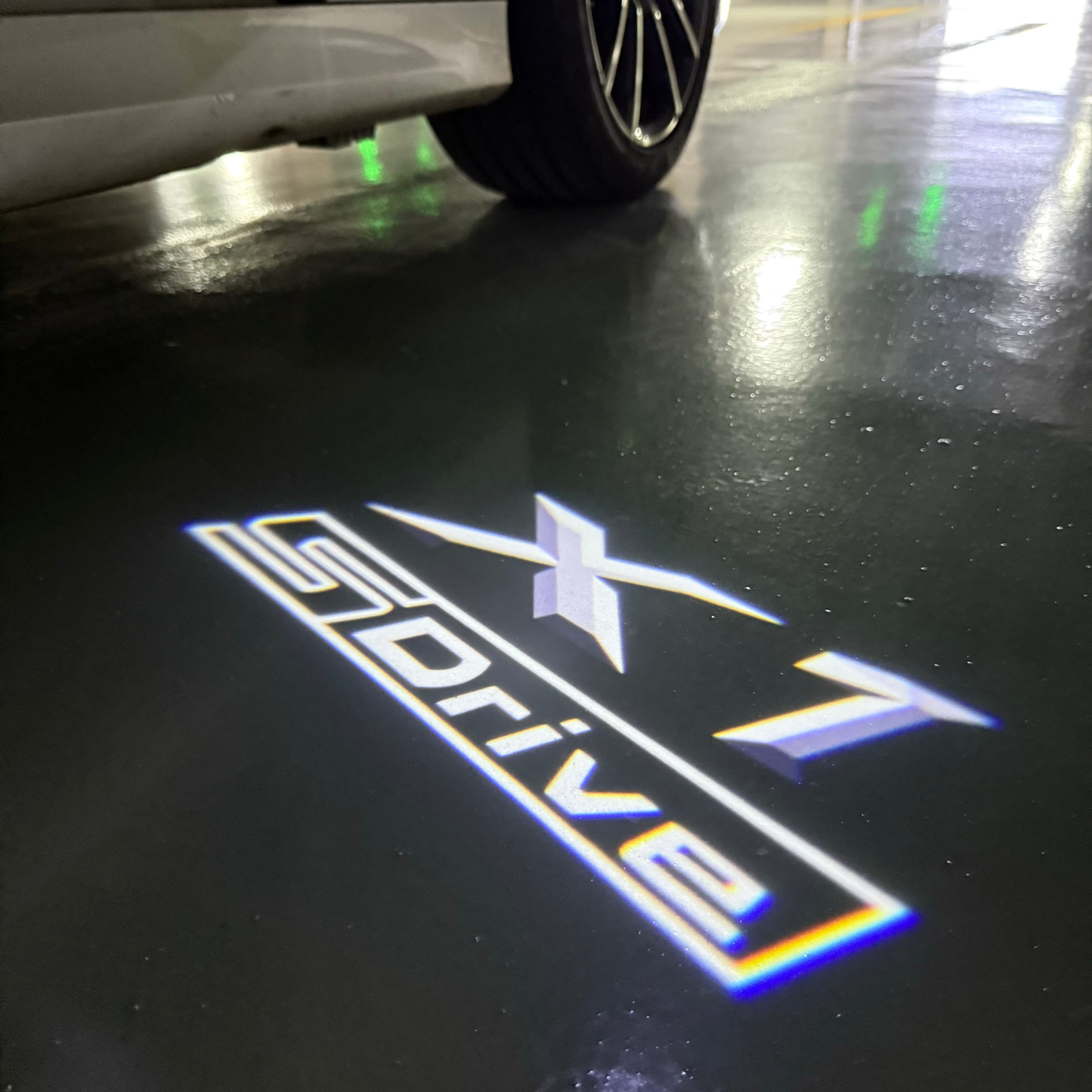 LUCES DE PROYECTOR DEL LOGOTIPO BMW M3 Nr.24 (cantidad 1 = 1 juegos / 2 luces de puerta)
