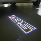 ÉCLAIRAGE DE PROJECTEUR BMW M3 LOGO Nr.24 (quantité 1 = 1 jeux / 2 feux de porte)