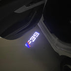 ÉCLAIRAGE DE PROJECTEUR BMW M3 LOGO Nr.24 (quantité 1 = 1 jeux / 2 feux de porte)