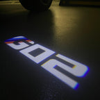 LUCES DE PROYECTOR DEL LOGOTIPO BMW M3 Nr.24 (cantidad 1 = 1 juegos / 2 luces de puerta)
