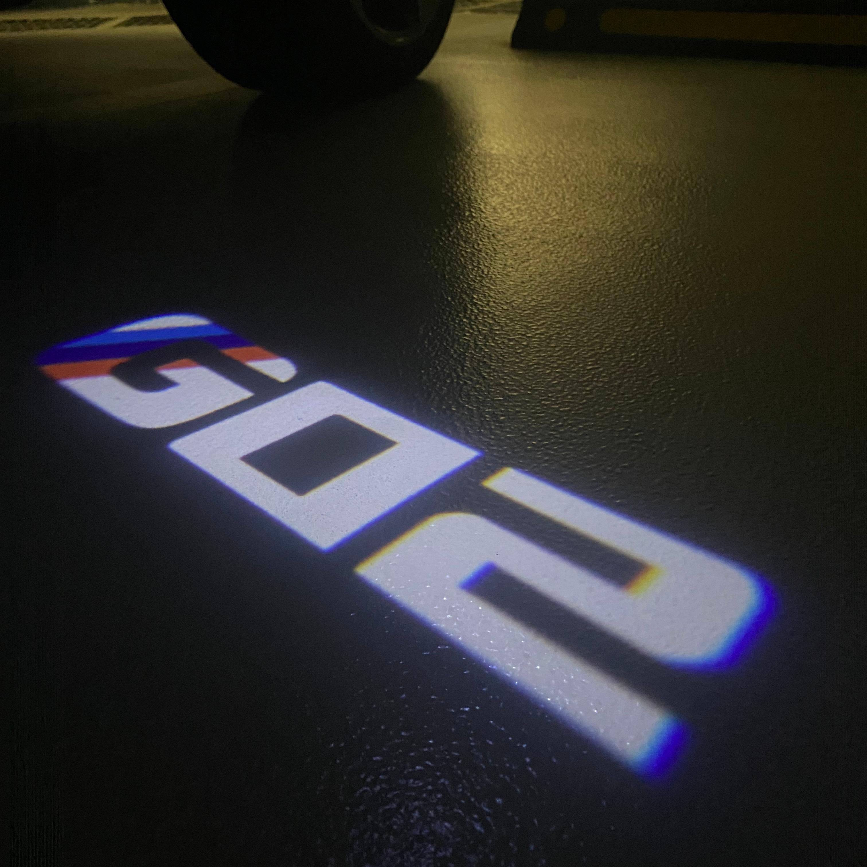 BMW M3 LOGO PROJECTOT LIGHTS Nr.24 (Menge 1 = 1 Sets/2 Türleuchten)